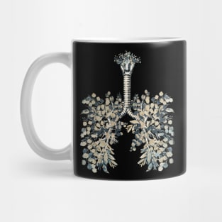 Lung Anatomy / Cancer Awareness 14 Mug